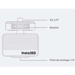 Amortisseur De Vibrations Insta360 17 Amortisseur De Vibrations Insta360 -Dashcam Magasin amortisseur de vibrations insta360 7