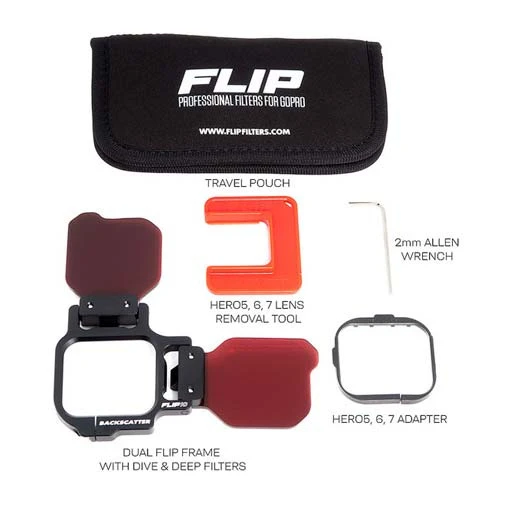 Backscatter FLIP Two - Filtre De Plongée Deep Et Dive Pour GoPro 7 Backscatter FLIP Two - Filtre De Plongée Deep Et Dive Pour GoPro – Image 5