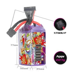 Batterie LiHV GaoNeng GNB 8S 1100mAh 120C -Dashcam Magasin batterie lihv gaoneng gnb 8s 1100mah 120c 5