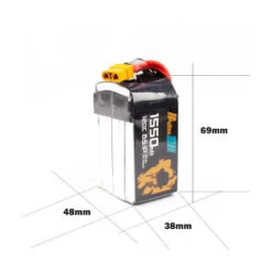 Batterie LiPo Auline EX 6S 1550mAh 120C -Dashcam Magasin batterie lipo auline ex 6s 1550mah 120c 4
