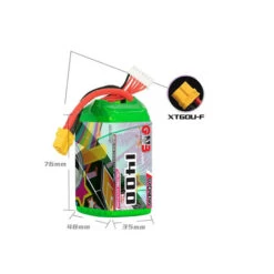 Batterie LiPo GaoNeng GNB 6S 1400mAh 120C -Dashcam Magasin batterie lipo gaoneng gnb 6s 1400mah 120c 4