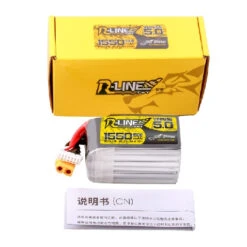 Batterie LiPo Tattu R-Line V5.0 6S 1550mAh 150C -Dashcam Magasin batterie lipo tattu r line v50 6s 1550mah 150c 4