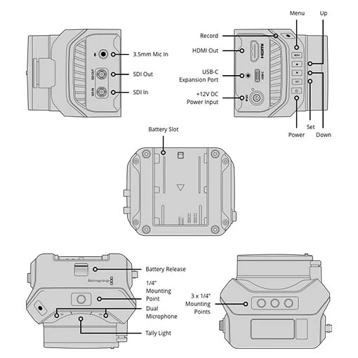 Blackmagic Micro Studio Camera 4K G2 9 Blackmagic Micro Studio Camera 4K G2 – Image 7