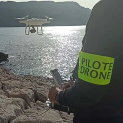 Brassard Télépilote LCE Fluo -Dashcam Magasin brassard telepilote lce 6