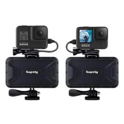 Caisson étanche Suptig Avec Batterie Externe Pour GoPro HERO13/12/11/10/9 -Dashcam Magasin caisson etanche suptig avec batterie externe pour gopro hero131211109 2