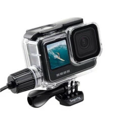 Caisson étanche Suptig Avec Batterie Externe Pour GoPro HERO13/12/11/10/9 -Dashcam Magasin caisson etanche suptig avec batterie externe pour gopro hero131211109 7