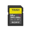 Carte SD Sony SF-G Tough UHS-II V90 U3 64Go -Dashcam Magasin carte sd sony sf g tough uhs ii v90 u3 64go