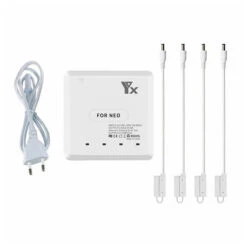 Chargeur De Batterie 6en1 YX Pour DJI Neo -Dashcam Magasin chargeur de batterie 4en1 yx pour dji neo 2