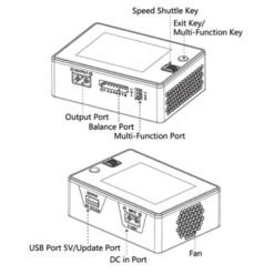 Chargeur HOTA T8 DC 650W 8S -Dashcam Magasin chargeur hota t8 dc 650w 8s 4