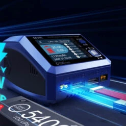 Chargeur SkyRC D100 Neo Duo AC/DC (AC 100W DC 2x 100W) -Dashcam Magasin chargeur skyrc d100 neo duo acdc ac 100w dc 2x 100w 5