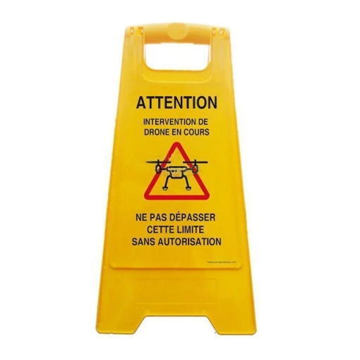 Chevalet De Signalisation Intervention Drone 3 Chevalet De Signalisation Intervention Drone