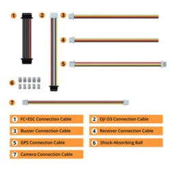 Contrôleur De Vol Flywoo F722 Pro Mini V2 (20x20) ICM42688 -Dashcam Magasin controleur de vol flywoo f722 pro mini v2 20x20 icm42688 5