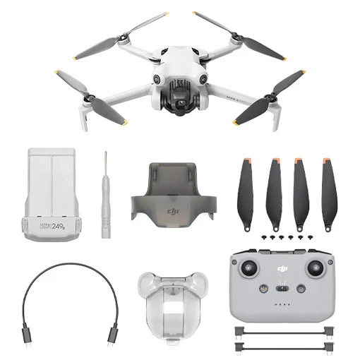 DJI Mini 4 Pro Avec Radiocommande DJI RC-N2 3 DJI Mini 4 Pro Avec Radiocommande DJI RC-N2