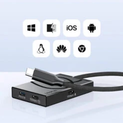 Dongle Multimédia 4en1 USB-C Ulanzi -Dashcam Magasin dongle multimedia 4en1 usb c ulanzi 7