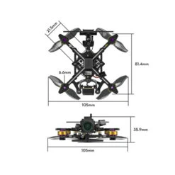 Drone Flywoo Flybee 20 DJI O4 HD 2S -Dashcam Magasin drone flywoo flybee 20 dji o4 hd 2s 7