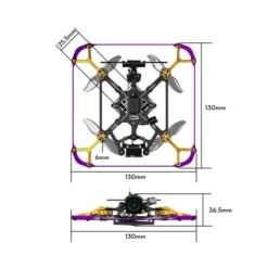 Drone Flywoo Flytimes 85 DJI O4 HD 2S -Dashcam Magasin drone flywoo flytimes 85 dji o4 hd 2s 3