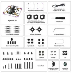 Drone Flywoo Flytimes 85 Lite DJI O3 2S HD -Dashcam Magasin drone flywoo flytimes 85 lite dji o3 2s hd 8