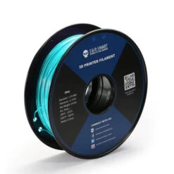 Filament Neon Cyan Cyberpunk TPU 1.75mm 0.8kg/1.76LB Sainsmart