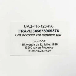 Étiquette D'enregistrement Drone Pro +800g -Dashcam Magasin etiquette d enregistrement drone pro 800g norme 20212022 2