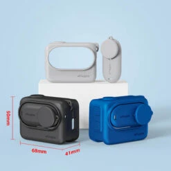 Étui De Protection En Silicone LCE Pour Insta360 GO 3 & GO 3S -Dashcam Magasin etui de protection en silicone lce pour insta360 go 3 go 3s 5