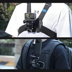 Fixation Quick-Release Magnétique Telesin Avec Adaptateurs -Dashcam Magasin fixation quick release magnetique telesin avec adaptateurs 5