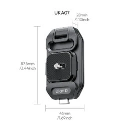 Fixation Quick Release Ulanzi UKA07 Pour Sac à Dos -Dashcam Magasin fixation quick release ulanzi uka07 pour sac a dos 4