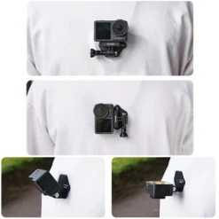 Fixation Telesin Tour De Cou Magnétique -Dashcam Magasin fixation telesin tour de cou magnetique 4