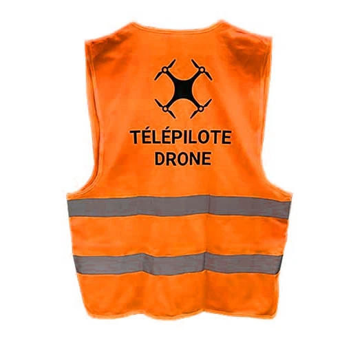 Gilet De Sécurité BASIC FLUO Pour Télépilote 4 Gilet De Sécurité BASIC FLUO Pour Télépilote – Image 2