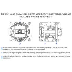 Gimbals RadioMaster AG01 Nano CNC à Effet Hall Pour Pocket -Dashcam Magasin gimbals radiomaster ag01 nano cnc a effet hall pour pocket 8