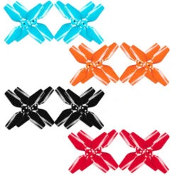 Hélices Master Airscrew 4-Blade Quadripales 2929 (2.9x2.9x4) Shaft 2mm Pour DJI Avata
