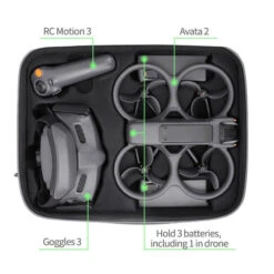 Housse De Rangement Standard SunnyLife Pour DJI Avata 2 Fly More Combo -Dashcam Magasin housse de rangement standard sunnylife pour dji avata 2 fly more combo 2