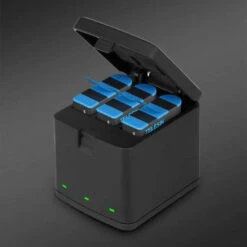 Hub De Charge Triple Telesin Pour Batteries GoPro HERO8/7/6/5 -Dashcam Magasin hub de charge triple telesin pour batteries gopro hero8765 5