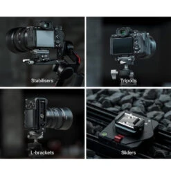 Kit De 2 Pinces Et Plaque à Dégagement Rapide PGYTECH Arca V2 -Dashcam Magasin kit de 2 pinces et plaque a degagement rapide pgytech arca v2 8