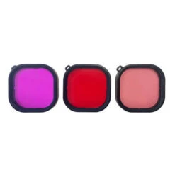 Kit De 3 Filtres De Plongée LCE DiveGenius Pour Boîtier Officiel GoPro HERO13/12/11/10/9