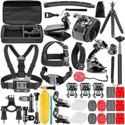 Kit De 47 Accessoires Basic LCE Pour Caméras D'action