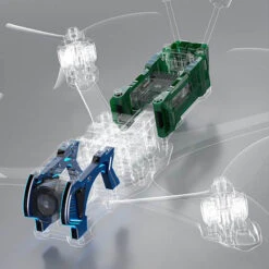 Kit Upgrade DJI O4 Pro Pour GEPRC MARK5 DC -Dashcam Magasin kit upgrade dji o4 pro pour geprc mark5 dc 2