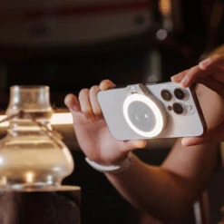 Lumière D'appoint Pour Smartphone MagGlow PGYTECH Noir -Dashcam Magasin lumiere d appoint pour smartphone magglow pgytech 9