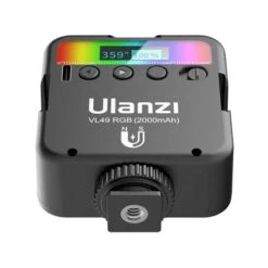 Mini Lumière Ulanzi RGB Rechargeable VL49 -Dashcam Magasin mini lumiere ulanzi rgb rechargeable vl49 5