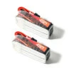 Pack De 2 Batteries LiHV BetaFPV LAVA 4S 450mAh 75C -Dashcam Magasin pack de 2 batteries lihv betafpv lava 4s 450mah 75c