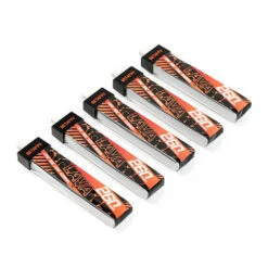 Pack De 5 Batteries LiHV BetaFPV LAVA 1S 260mAh 80C (BT2.0)