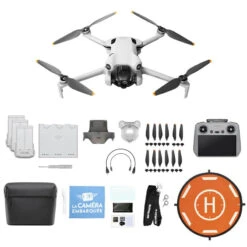 Pack Essentiel - DJI Mini 4 Pro Fly More Combo Avec Radiocommande DJI RC 2