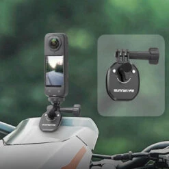 SunnyLife Pince Pour Pare-brise De Moto Pour Caméra D'action -Dashcam Magasin pince sunnylife pour pare brise de moto pour camera d action 5