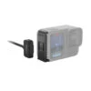 Porte Latérale Avec Câble De Charge Magnétique Contacto Pour GoPro HERO13/12/11/10 -Dashcam Magasin porte laterale avec cable de charge magnetique pour gopro hero
