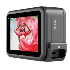 Porte Latérale Ouverte Telesin Pour GoPro HERO13/12/11/10/9 -Dashcam Magasin porte laterale ouverte telesin pour gopro hero131211109 5