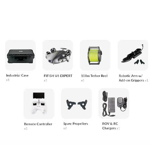 Qysea Fifish V6 Expert M100A - Drone Sous-marin Professionnel 9 Qysea Fifish V6 Expert M100A - Drone Sous-marin Professionnel – Image 7