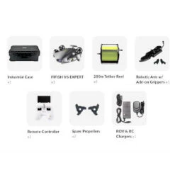 Qysea Fifish V6 Expert M200A - Drone Sous-marin Professionnel -Dashcam Magasin qysea fifish v6 expert m200a drone sous marin professionnel 6