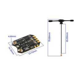 Récepteur RadioMaster Diversity RP4TD ELRS 2.4GHz -Dashcam Magasin recepteur radiomaster diversity rp4td elrs 24ghz 9