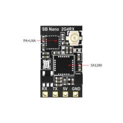 Récepteur SpeedyBee Nano ELRS 2.4GHz -Dashcam Magasin recepteur speedybee nano elrs 24ghz 3