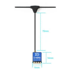 Récepteur Sub250 ELRS 2.4GHz Nano -Dashcam Magasin recepteur sub250 elrs 24ghz nano 4