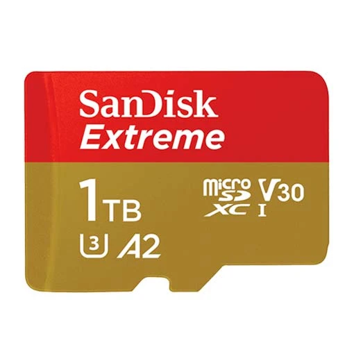 Sandisk 1To Extreme - Carte Mémoire MicroSDXC™ UHS-I 3 Sandisk 1To Extreme - Carte Mémoire MicroSDXC™ UHS-I